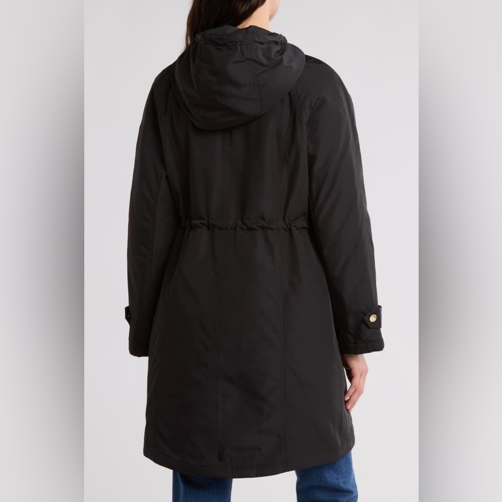 Michael Kors Longline Hooded Coat M NWT - Picture 2 of 11